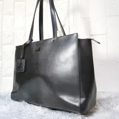 美品 アニエスベー トートバッグ ワンショルダー ビジネスバッグ チャーム