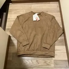 新品、未使用タグ付き　Youth Select ブラウン トレーナー