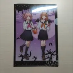 女神のカフェテラス イラストカード 2枚 18巻 書店購入特典 非売品