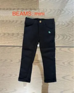 BEAMS::mini ブラック ズボン　90 キッズのサムネイル