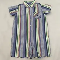 Ralph Lauren 半袖シャツロンパース 80