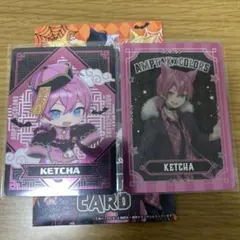 AMPTK x COLORS ランダムカードコレクション けちゃ 2枚セット