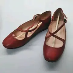 ☆Repetto☆　レペット　クロスストラップシューズ　赤