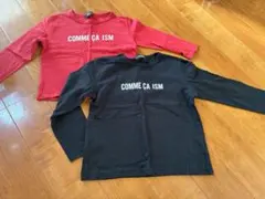 COMME CA ISM 長袖カットソー 2色セット