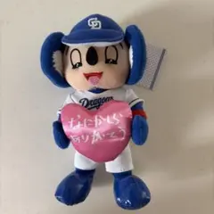 中日ドラゴンズ　ぬいぐるみバッチ　 なにかしらありがとう　ドアラ