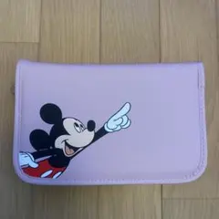 ミッキー ミニー ポーチ ピンク