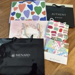 MENARD メナード ショップ袋 ショッパー 6枚セットのサムネイル