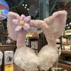 上海ディズニー　リーナベル　ふわふわ耳当て　イヤーマフ