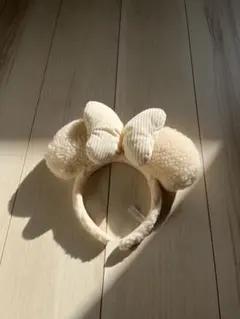 ミニーカチューシャ　ボア