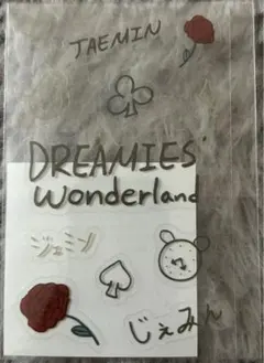 NCT DREAM ペンミ クリアステッカー ジェミン