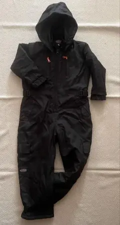 BIG JEMUSON 取り外し可能フード付きオーバーオール　100cm 防寒