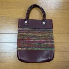 MCFADIN レザー トートバッグ オルテガ ネイティブ柄 - メルカリ