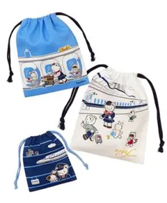 familiar JRコラボ巾着３点セット新品未使用