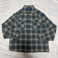 60s PENDLETON オンブレチェック ボードシャツ