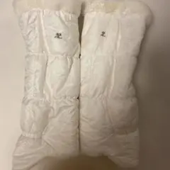 Courrèges fake fur design leg warmers