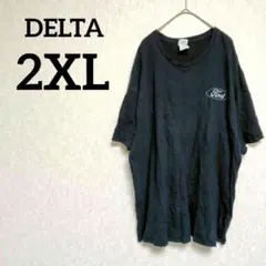 希少✨DELTA【2XL】Ford フォード Tシャツ 星条旗 カモフラ 黒
