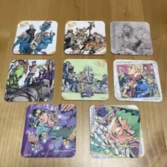 ジョジョの奇妙な冒険 コースター 8枚（通常パック5枚＋特典3枚）
