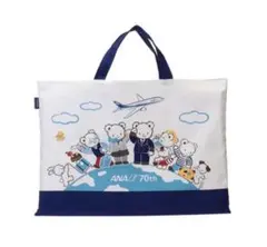 【完売品】ANA✖️ファミリア コラボトート　70周年記念　機内限定のサムネイル