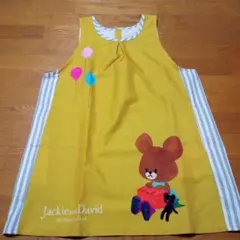 n*♡様 Jackie and David クマのエプロン