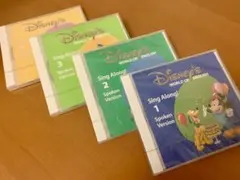 新品未開封♫DWEシングアロング　スポークンバージョン1.2.3.4(全)