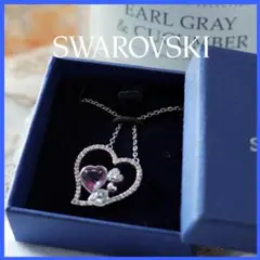 ★週末セール★ SWAROVSKI ハートモチーフ ネックレスのサムネイル