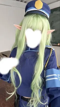 ブルアカ 橘ヒカリ コスプレ 衣装 フルセットシュポガキ ブルー