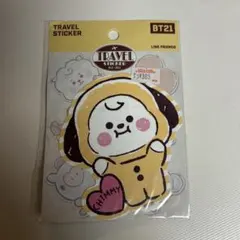 BT21 チミー 旅行ステッカー