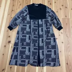 ベスト風ペイズリーワンピース　Palcollection Switch