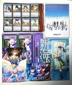 新海誠 エヴァ セーラームーン コナン ハンターハンター 歴史カード 7点
