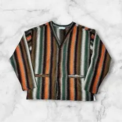 Power To The People ボーダーカーディガン Lのサムネイル