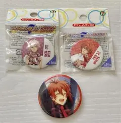 【匿名配送】アイドリッシュセブン　七瀬陸、九条天 缶バッジ　３点