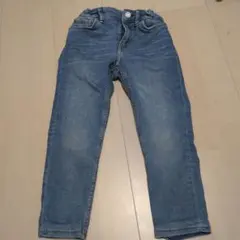 デニムブルー スキニーフィットパンツ　エイチアンドエム