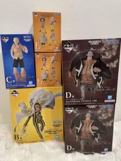 ワンピース一番くじ　未来島エッグヘッド　上位賞6点セット