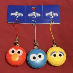 USJ セサミストリート マカロン ストラップセット エルモ