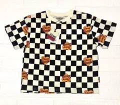 MARKEY'S L.S.P. WOW! チェッカーフラッグ柄 Tシャツ