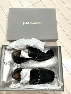 最終値下げ　j&m davidson ローファー　スタッズのサムネイル