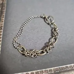 ハンドメイド、チェーンブレスレット