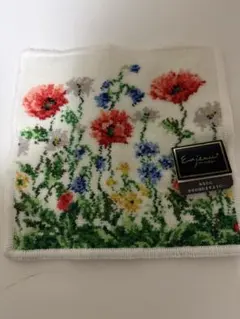 Enjeau アーンジョー　ミニタオルハンカチ シェニール織