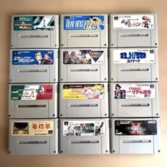 【ジャンク品④】スーパーファミコンソフト 12本セット