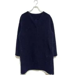 UNIQLO フリースコート　レディース　XLサイズ　無地　秋冬　長袖