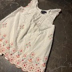 babyGap 刺繍ノースリーブワンピース 12-18ヶ月