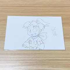 忍たま乱太郎 摂津のきり丸 原画ポストカード 一年は組