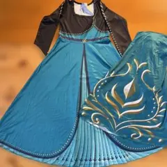 早い者勝ち✴︎アナと雪の女王「アナ」衣装 青色 120サイズ