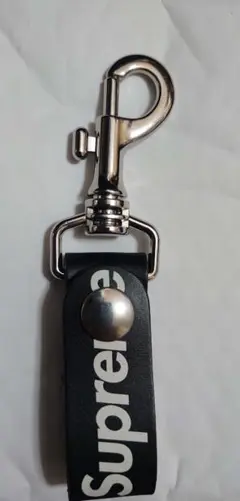 Supreme Leather Key Loop Black - メルカリ