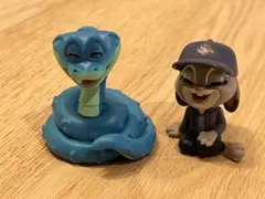 ズートピア フィギュア 2体セット　ジュディ&ゲイリー