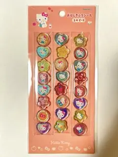 国内正規品　おはじきふうシール　サンリオ　ハローキティ　キティー　おはじきシール