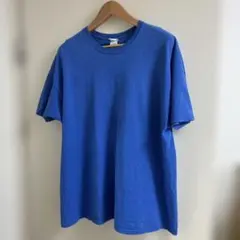 GILDAN コットン 半袖 無地Tシャツ　blue 2XLのサムネイル