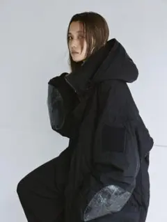 TODAYFULモンスターダウンコート/ブラック38