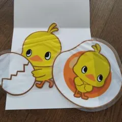 チキンラーメン ひよこちゃん ダイカットジップバッグ