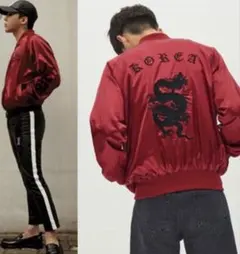 G-DRAGON 8seconds コラボ スカジャン 黒